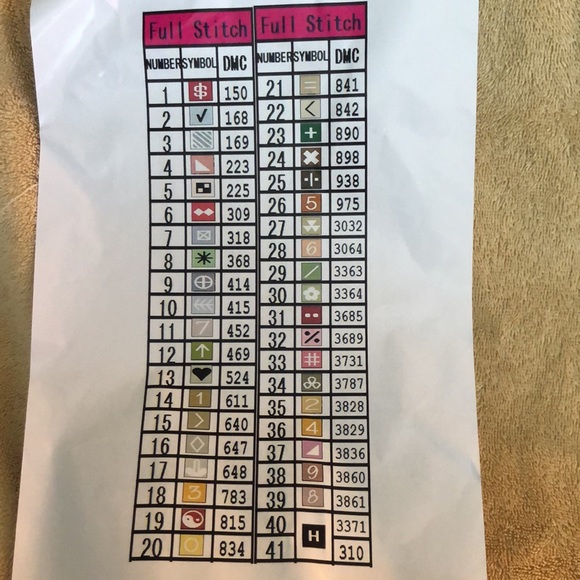 New in Package Golden Panna 44x58cm Counted Cross Stitch Kit - Picture 3 of 6